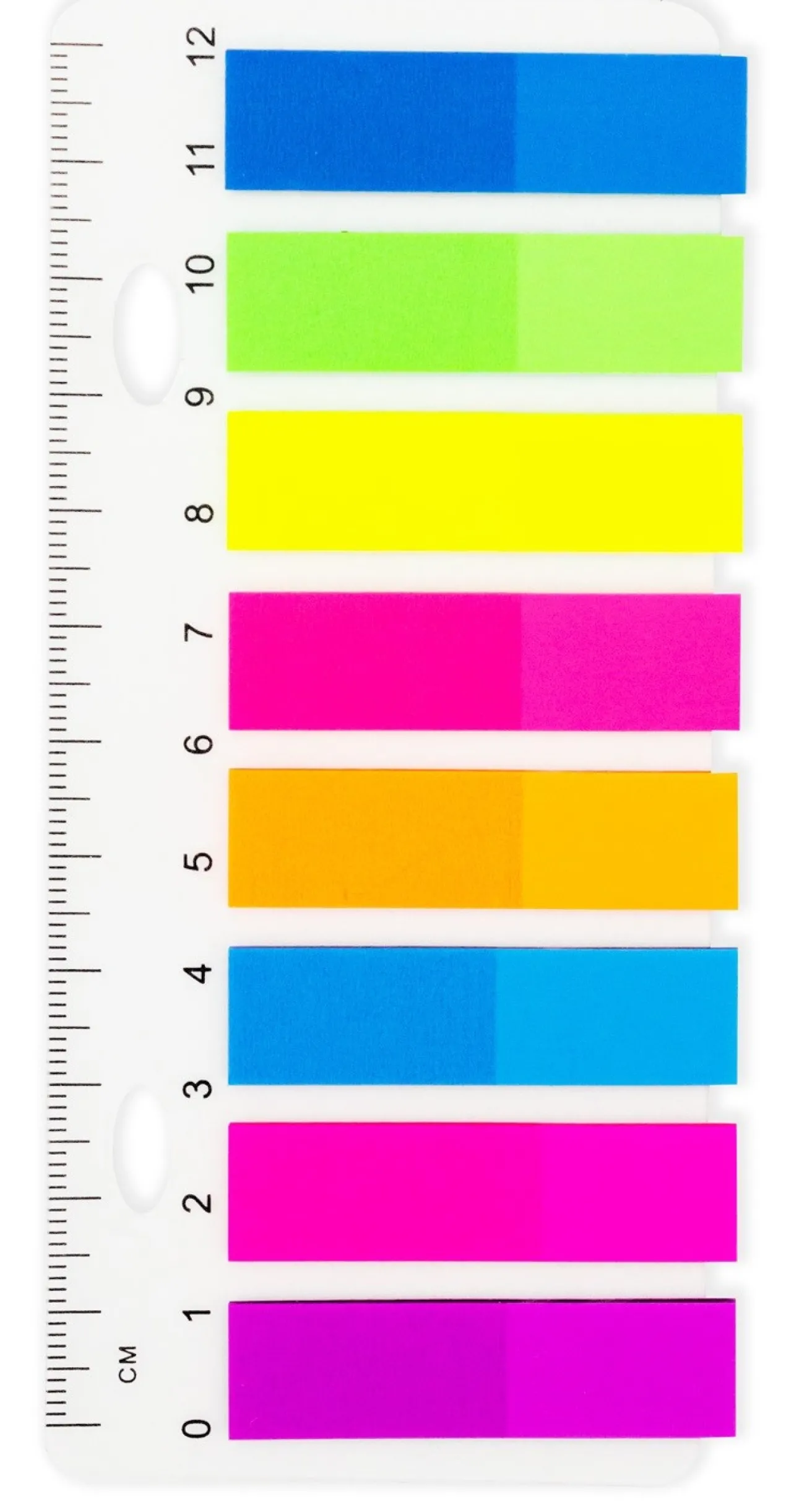 Set de Marque-pages Plastique avec Règle