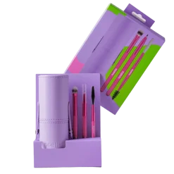 Set de Mini Pinceaux avec Trousse 3/1 On-The-Go