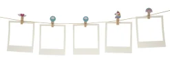 Set de Mini Pinces en Bois Licorne