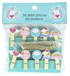 Set de Mini Pinces en Bois Pâques