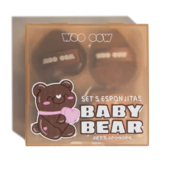 Set de 5 Mini-Éponges Baby Bear