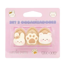 Set de 3 Organisateurs Cutie Pets