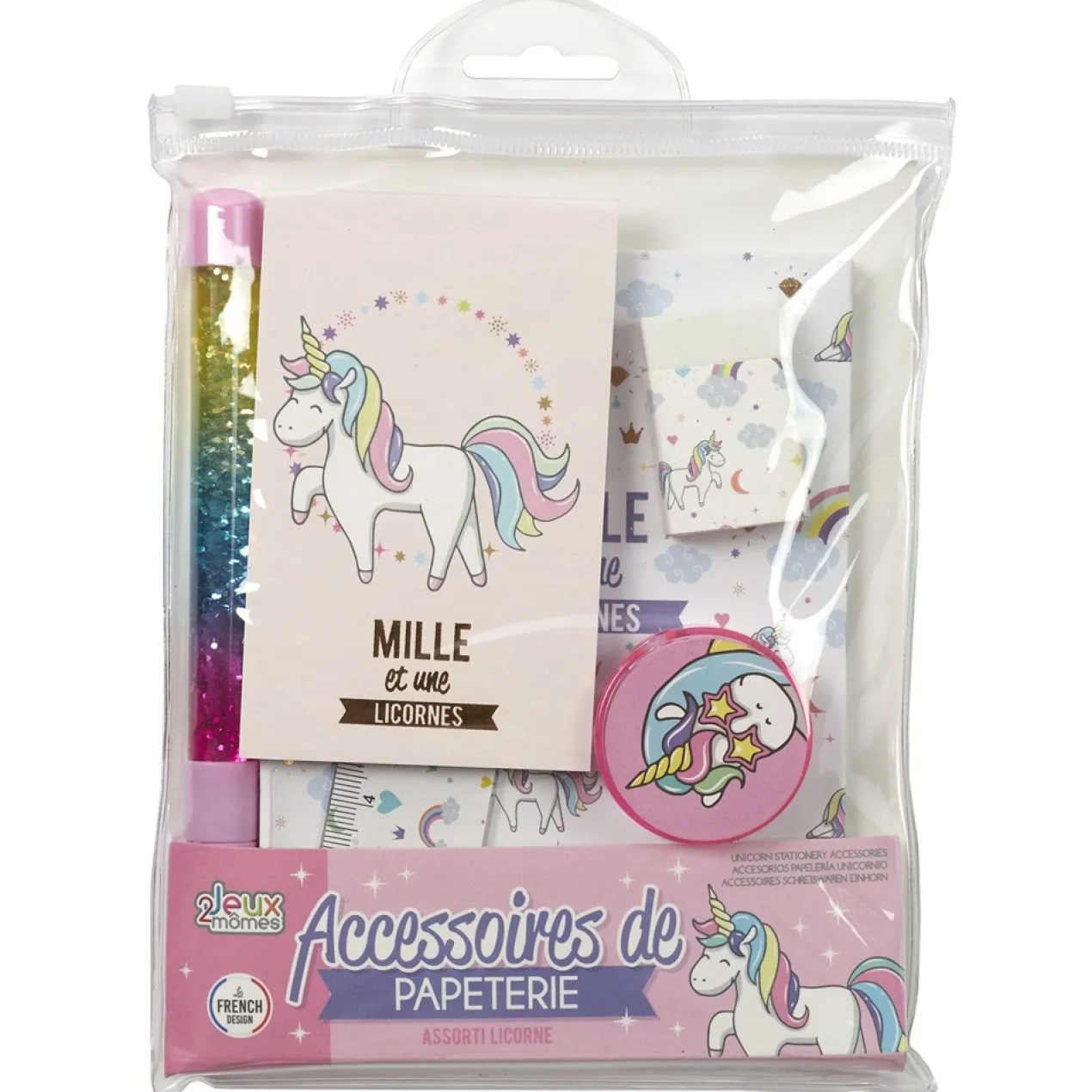 Set de Papeterie Licorne