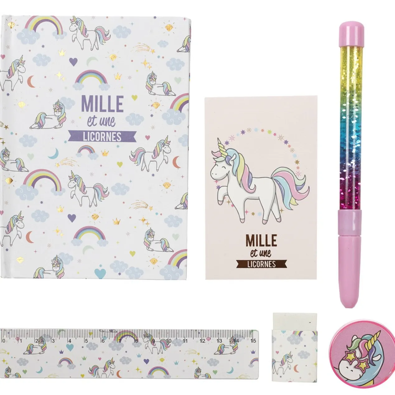 Set de Papeterie Licorne