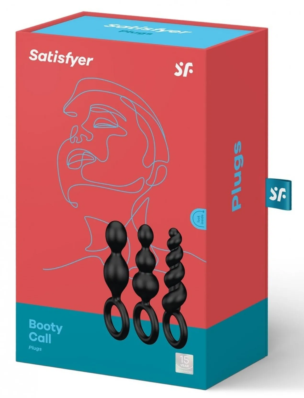 Set de 3 Plugs Noirs