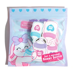 Set de 4 éponges Baby Bottle