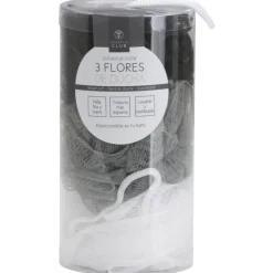 Set de 3 éponges de douche