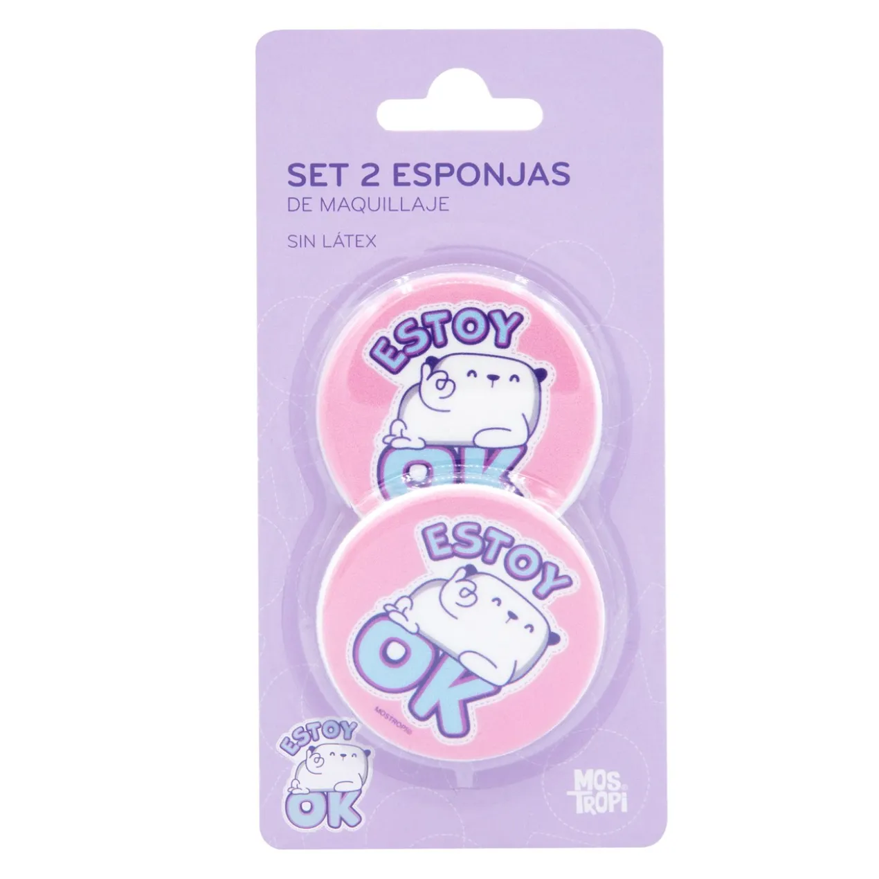 Set de 2 éponges de maquillage