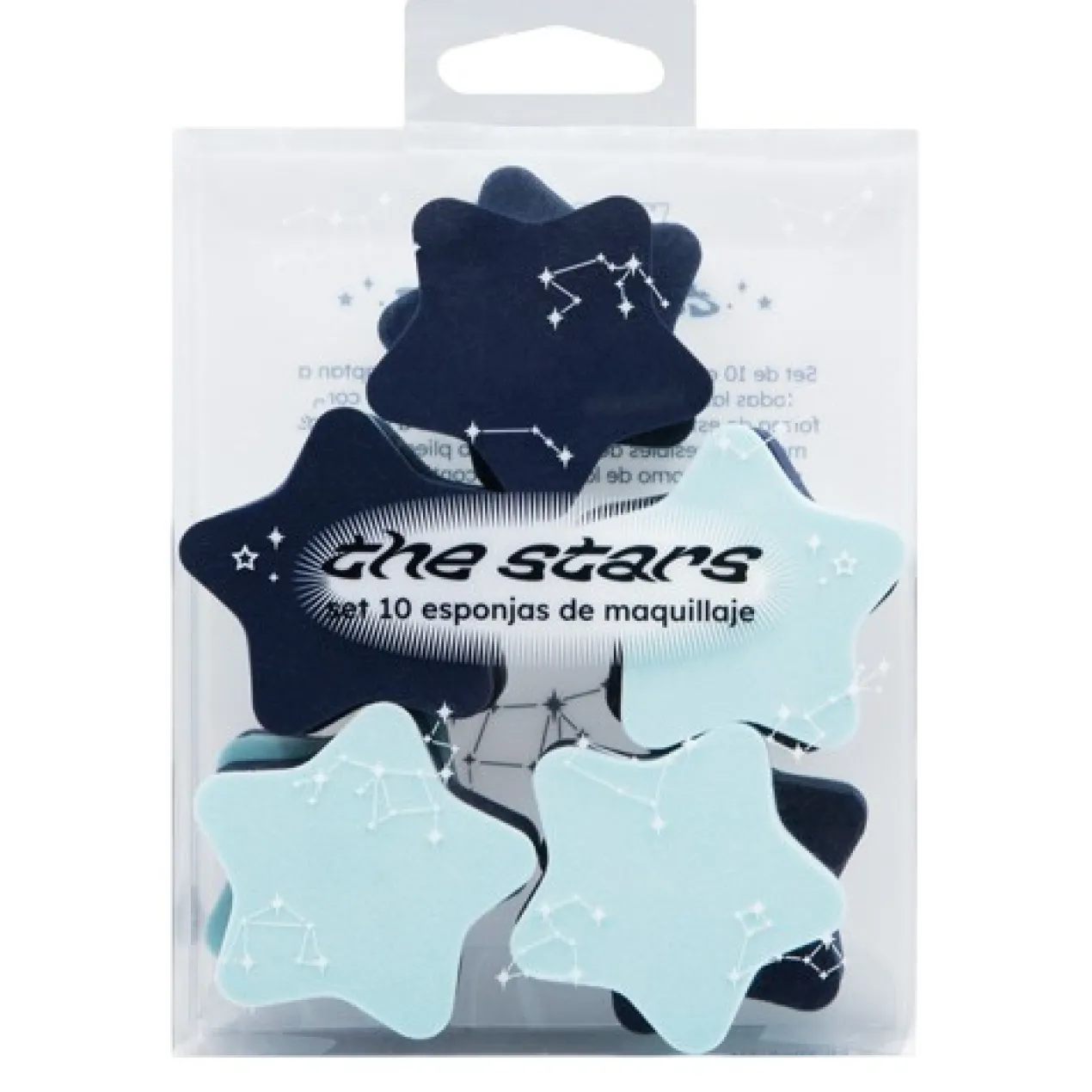 Set de 10 Éponges de Maquillage The Stars