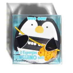 Set de 2 éponges Pingouin Soft
