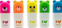 Set de 5 Surligneurs Oursons