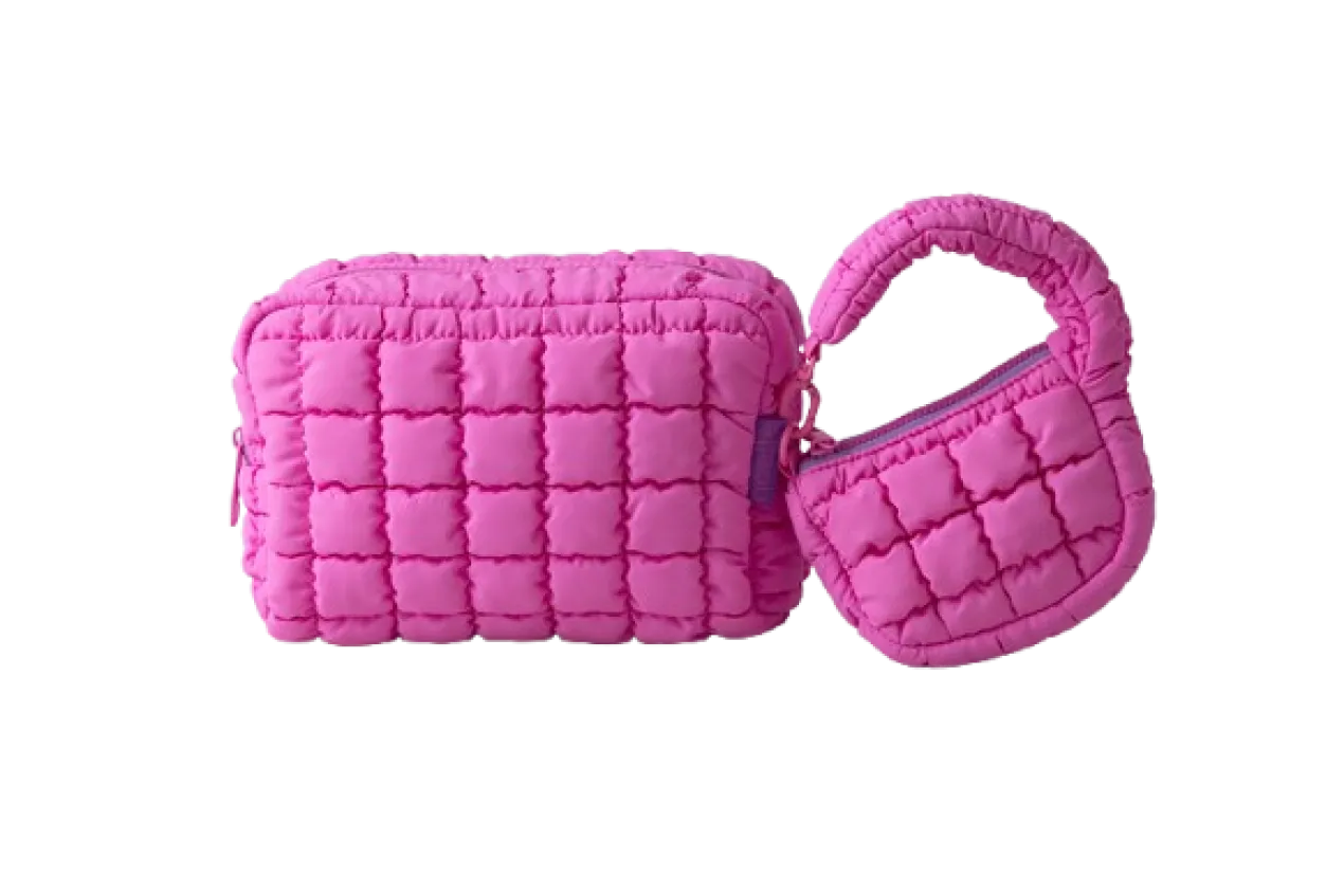 Set de Trousses de Maquillage Duo Quilt Stash