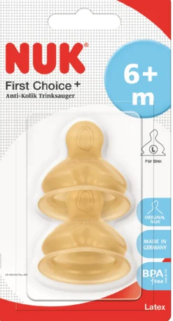 Set de Tétine en Latex Anticolique