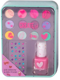 Set d'Ombres à Paupières et de Vernis à Ongles