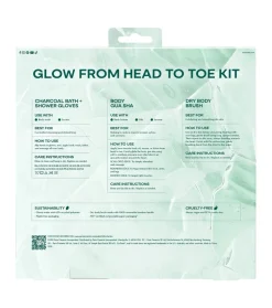 Set Holidays Soins des Pieds Glow From Head to Toe