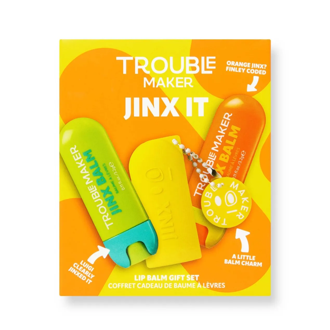 Set Jinx It Baume à Lèvres Gift et Étui