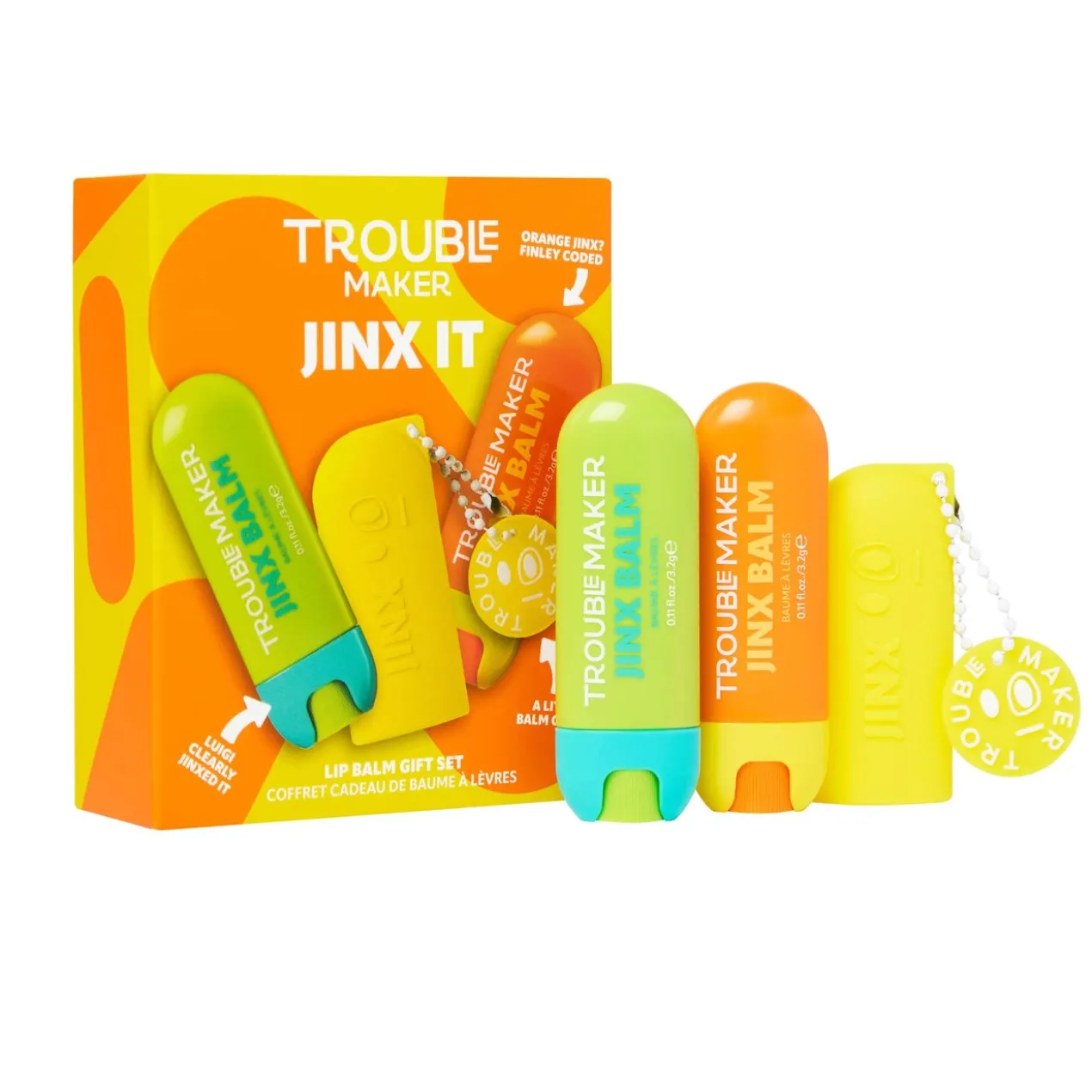 Set Jinx It Baume à Lèvres Gift et Étui