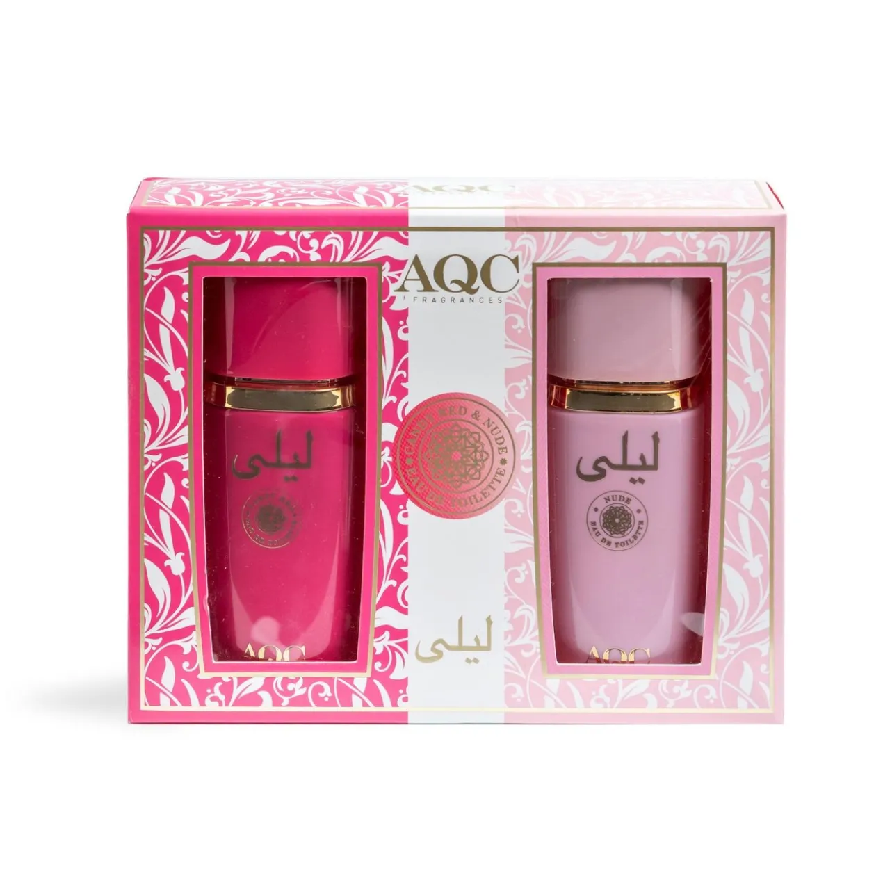Set Leila Candy Red & Nude