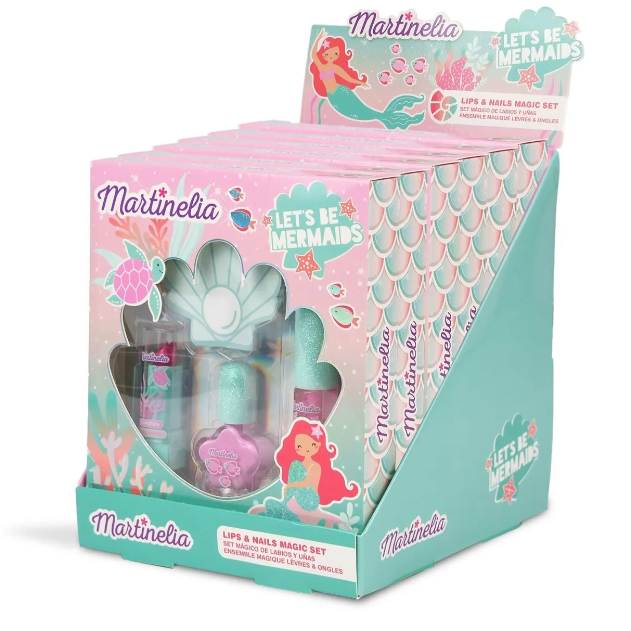 Set Let's Be Mermaids Lip & Nail Magic