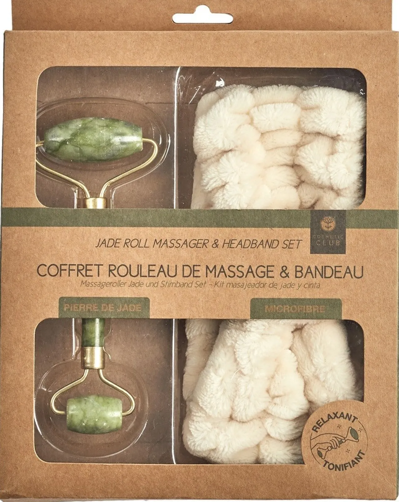Set Massage Pierre Jade + Ruban