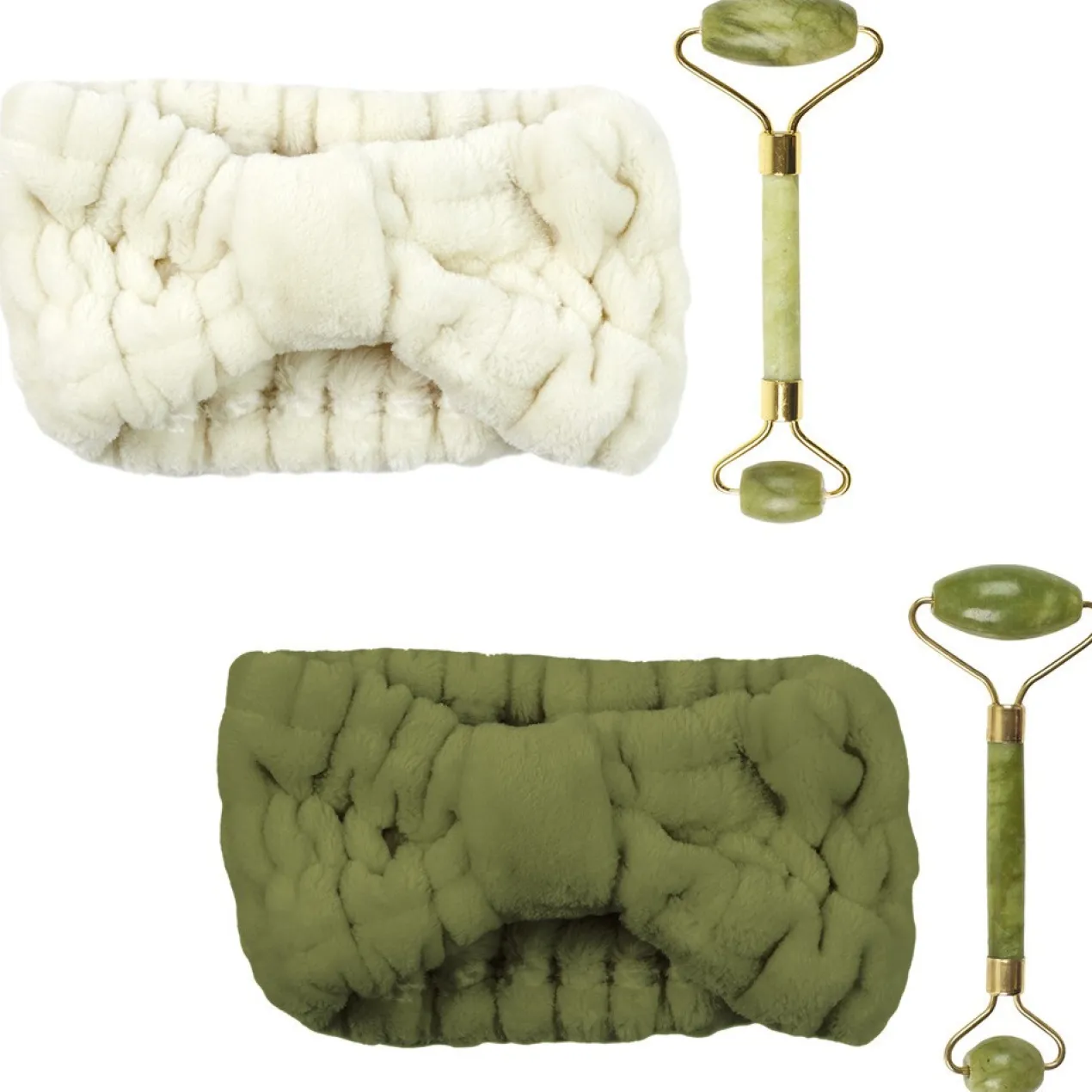 Set Massage Pierre Jade + Ruban