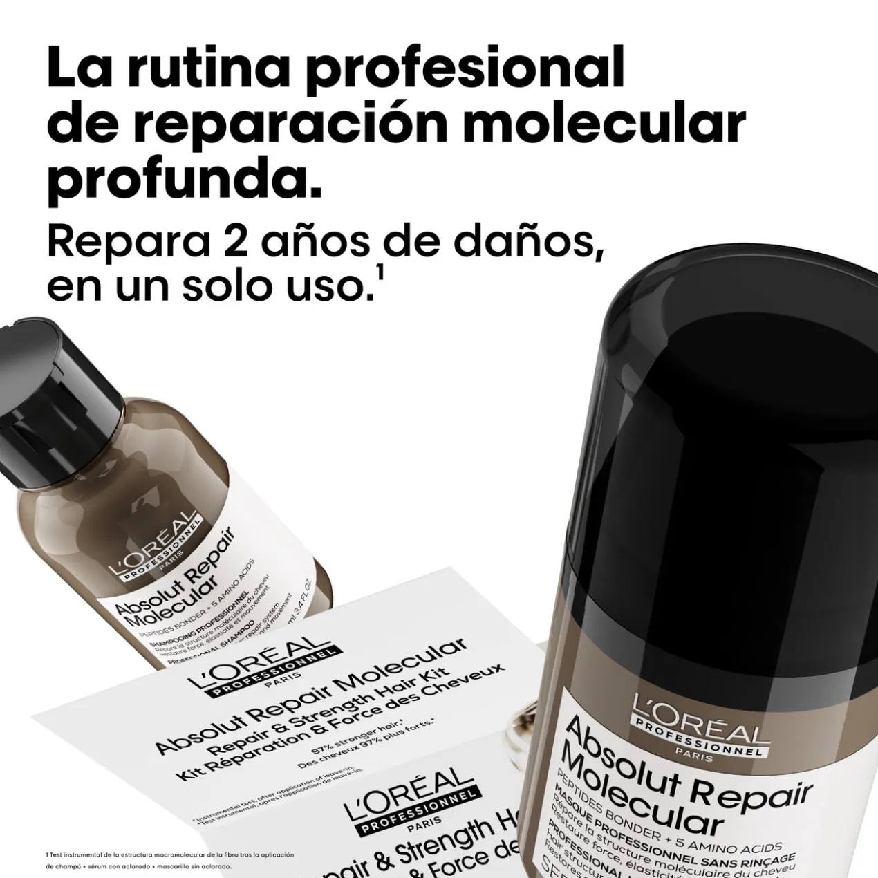 Set 2 Minis Absolut Repair Molecular Shampoing+Masque