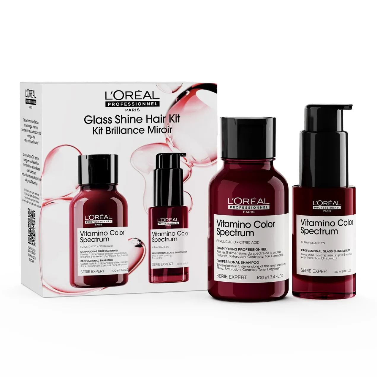 Set 2 Minis Vitamino Color Spectrum Shampoing+Sérum