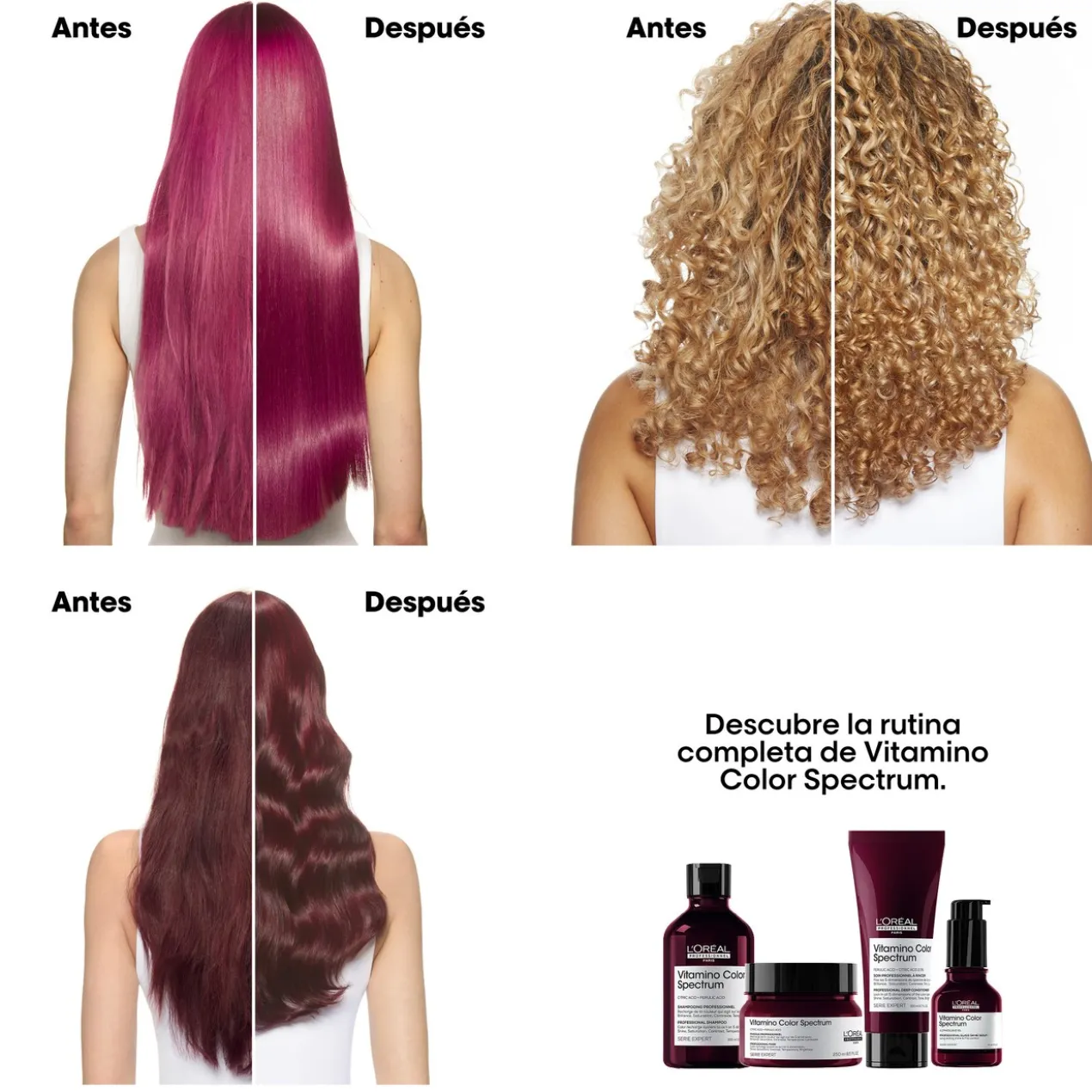 Set 2 Minis Vitamino Color Spectrum Shampoing+Sérum