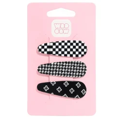 Set 3 Pinces Clip Cool Girl