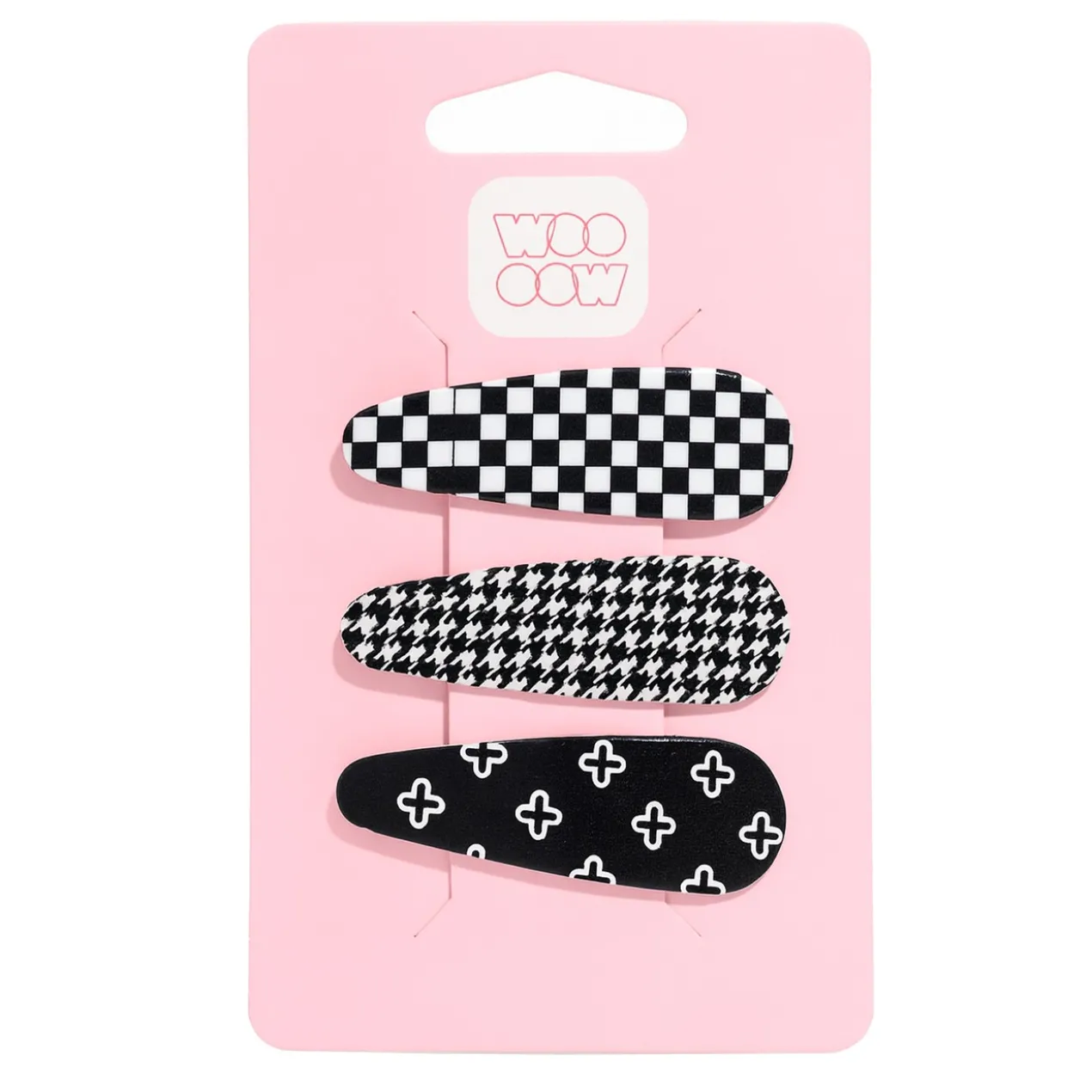 Set 3 Pinces Clip Cool Girl