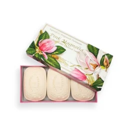 Set Pink Magnolia Scented Soaps