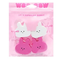 Set 4 Éponges de Maquillage Bunny