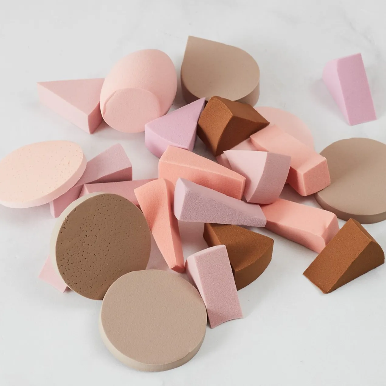 Set Éponges de Maquillage Compactes et Pratiques