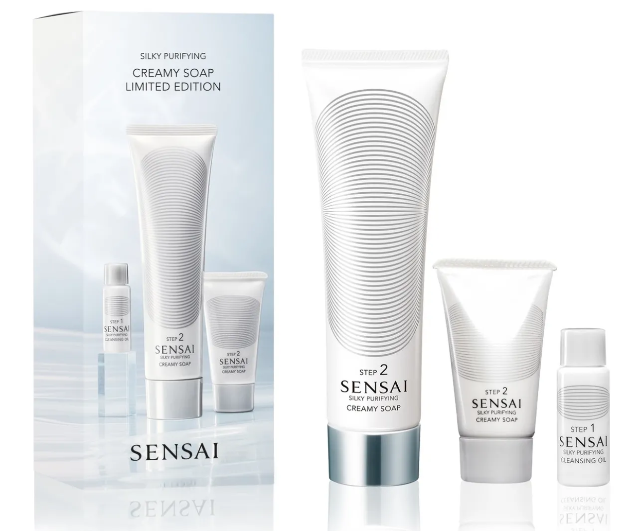 Set Silky Purifying Cream Soap
