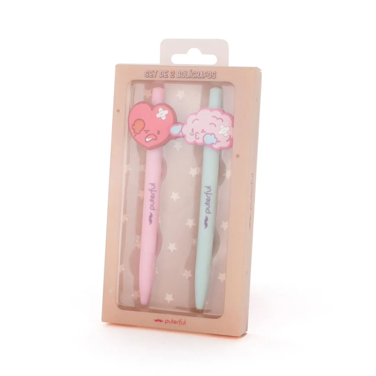 Set Stylos Cœur et Cerveau
