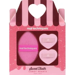 Set Sweet Tooth Hearts Powder Puff