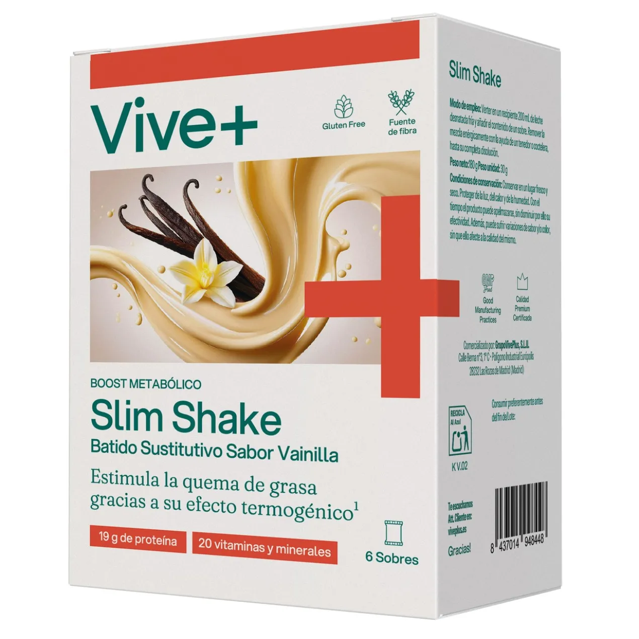 Shake Substitutif Vanille