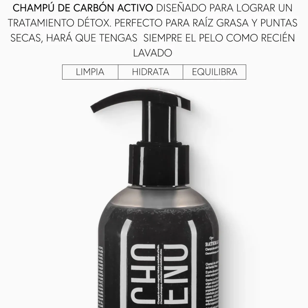 Shampoing Bathman Detox Hair