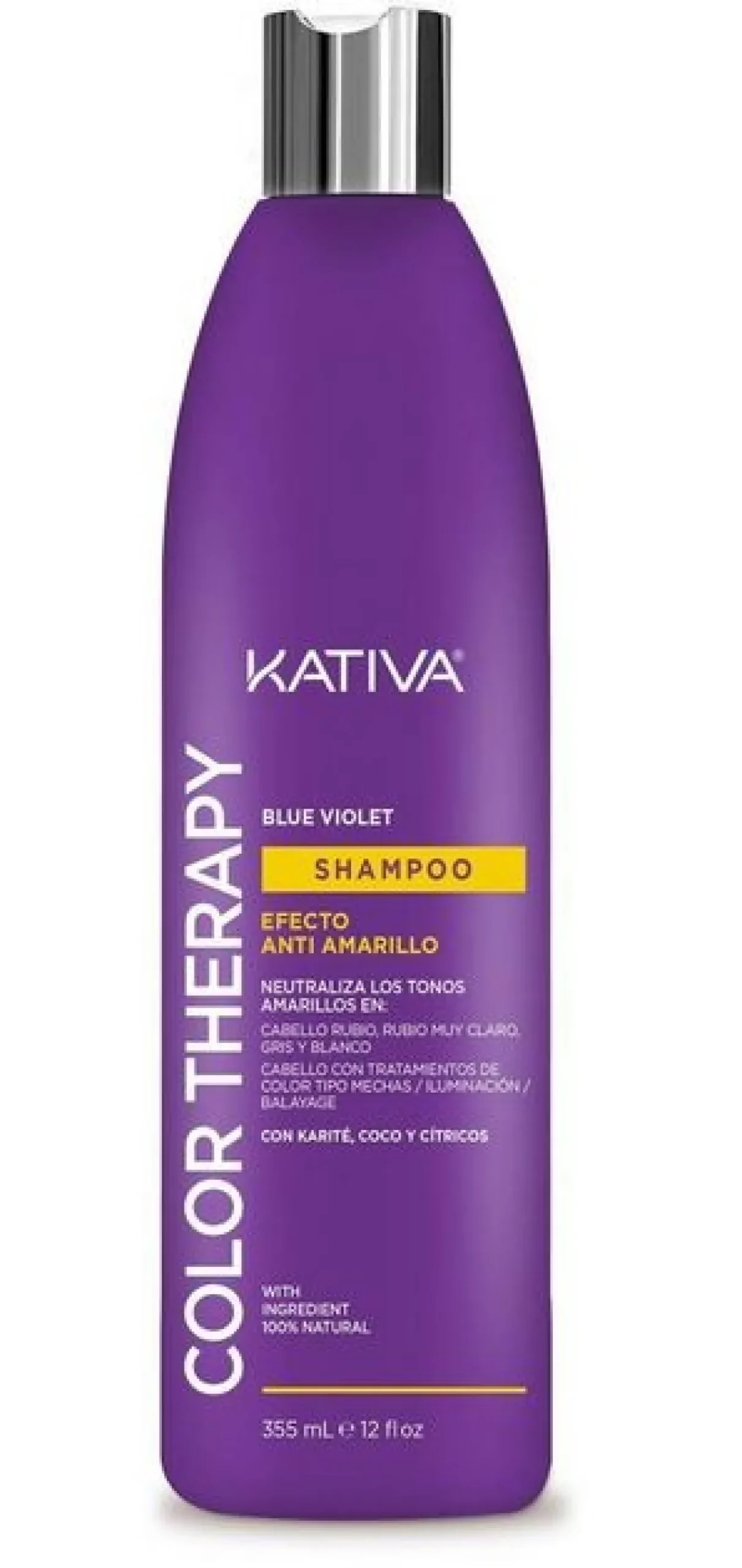 Shampoing Déjaunissant Color Therapy Blue Violet