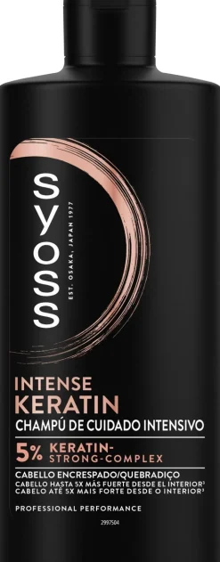 Shampoing Kératine Cheveux Frisés et Secs