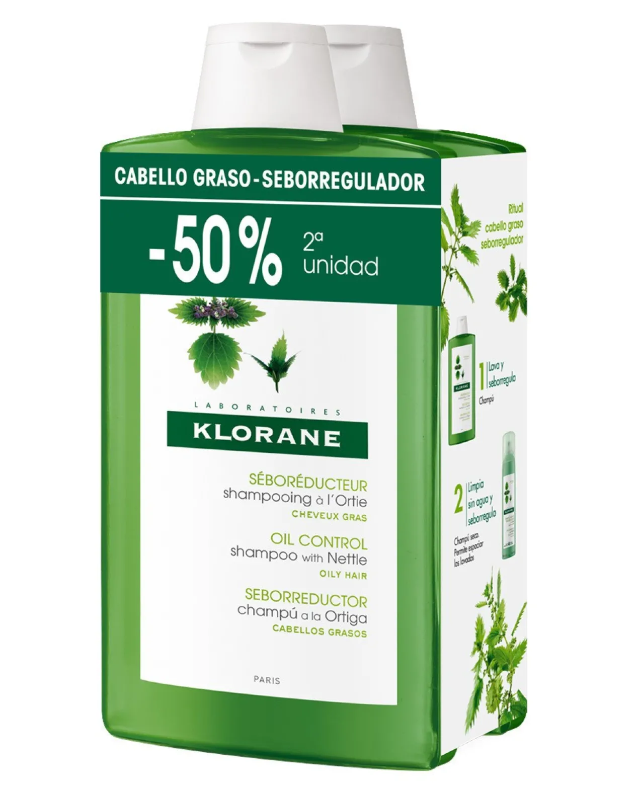 Shampoing à l'Extrait d'Ortie