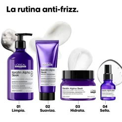 Shampoing Professionnel Sans Sulfates Keratin Alpha Sleek