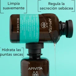 Shampoing équilibrant racines grasses et pointes sèches