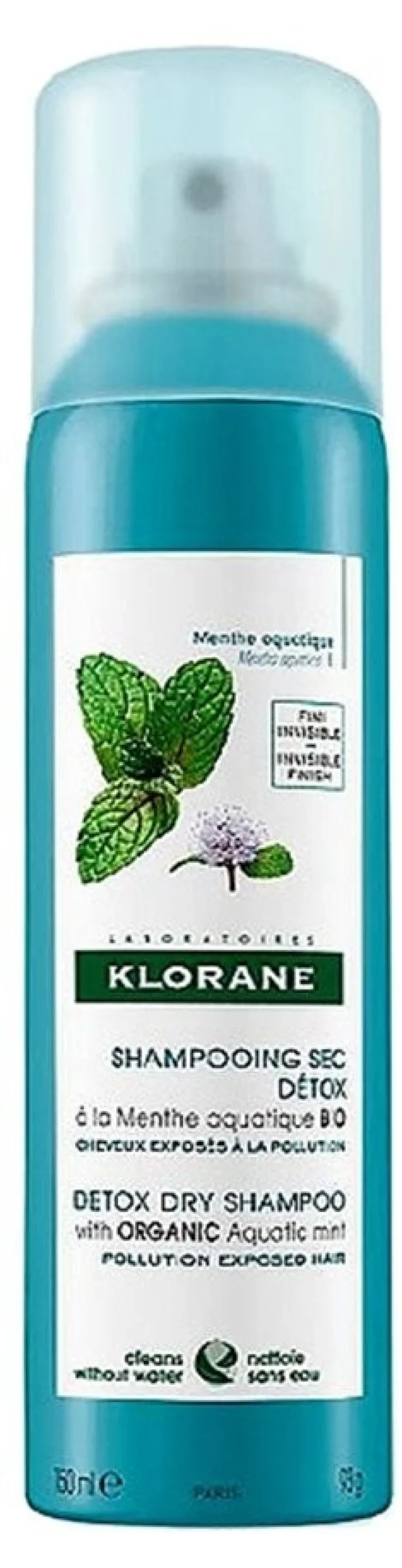 Shampoing Sec Detox Menthe Aquatique Bio