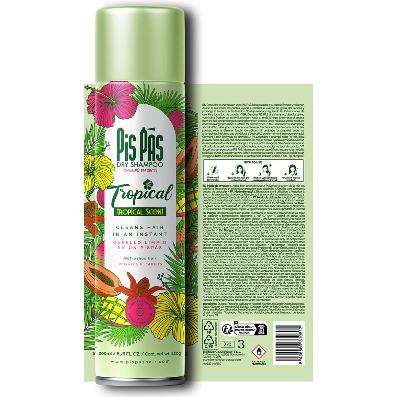 Shampoing Sec Tropical