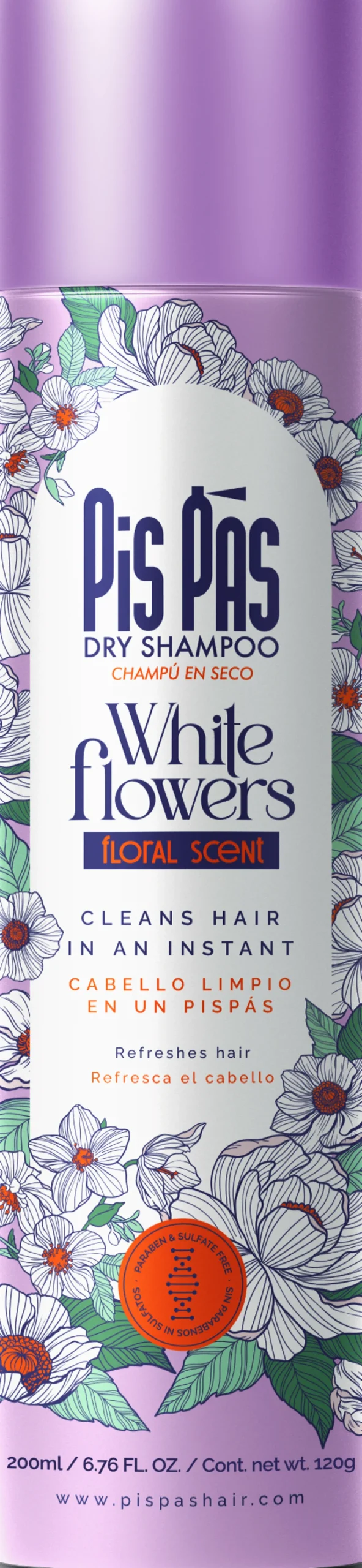 Shampoing Sec White Flowers