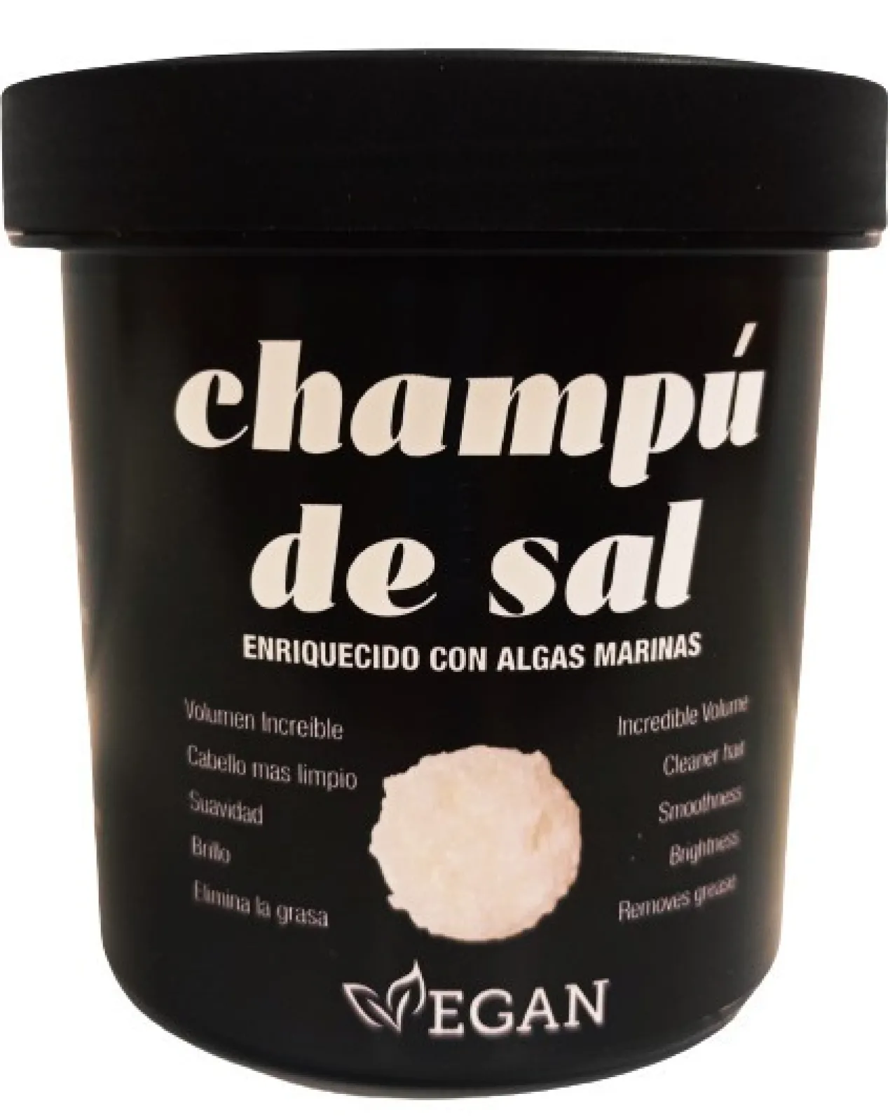 Shampoing Sel aux Algues Marines Cheveux Gras