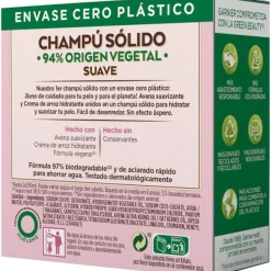 Shampoing solide Délicatesse à l’Avoine cheveux délicats