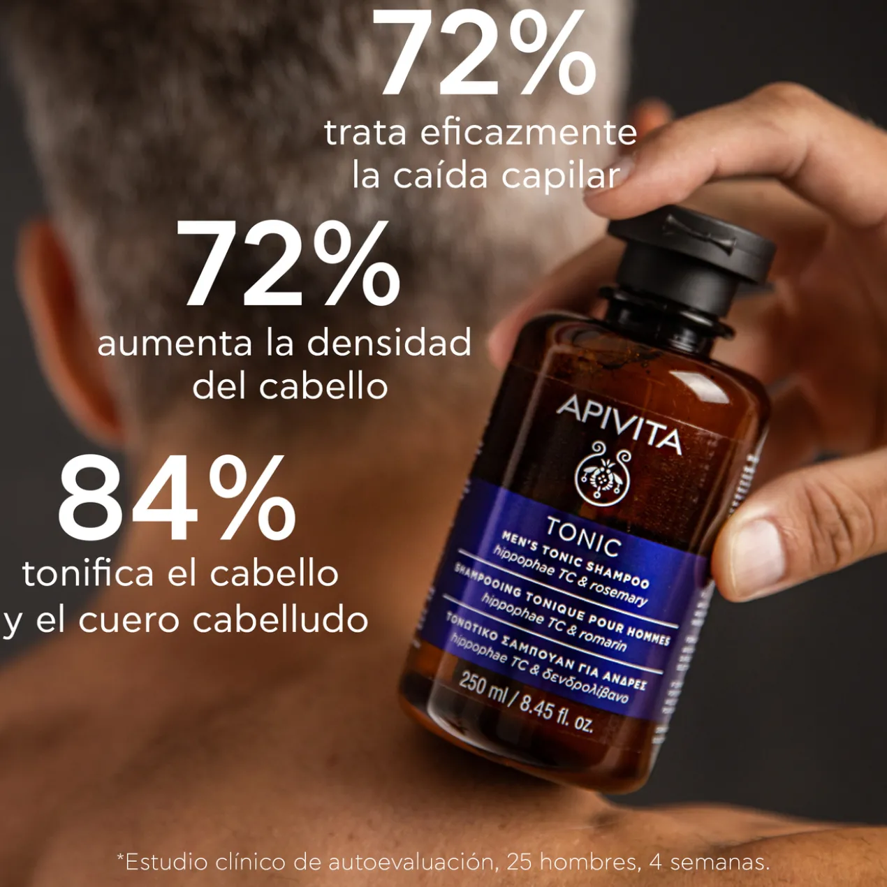 Shampoing tonifiant homme anti-chute