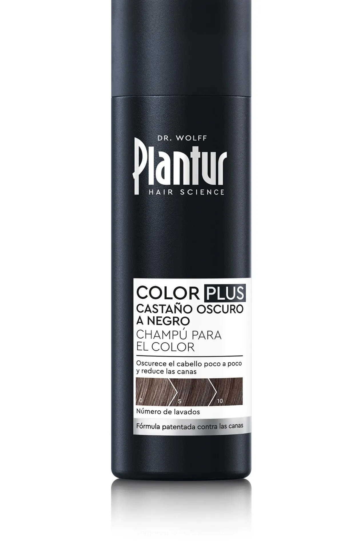 Shampooing Color Plus Châtain à Noir